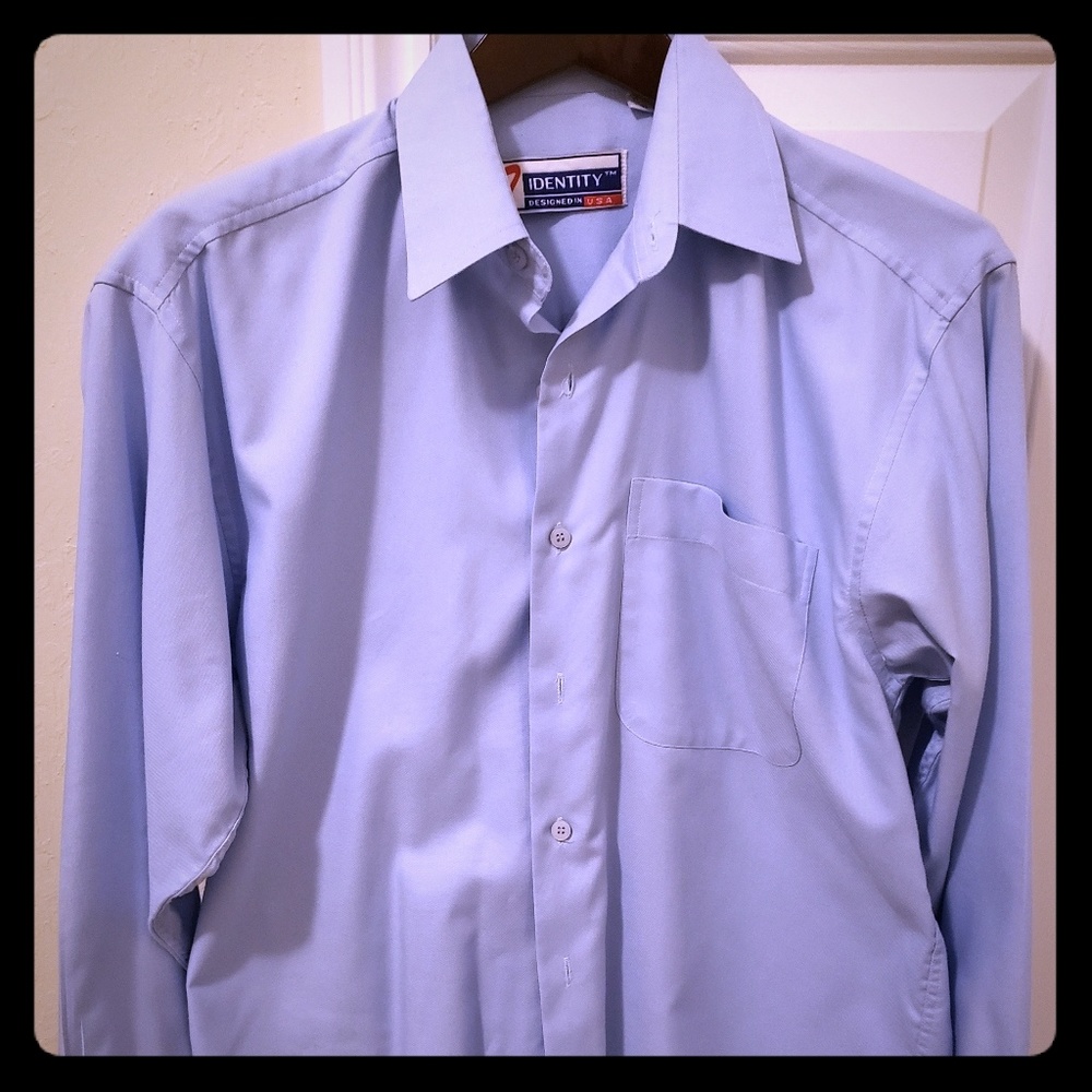 Light Blue Men's Dress Shirt